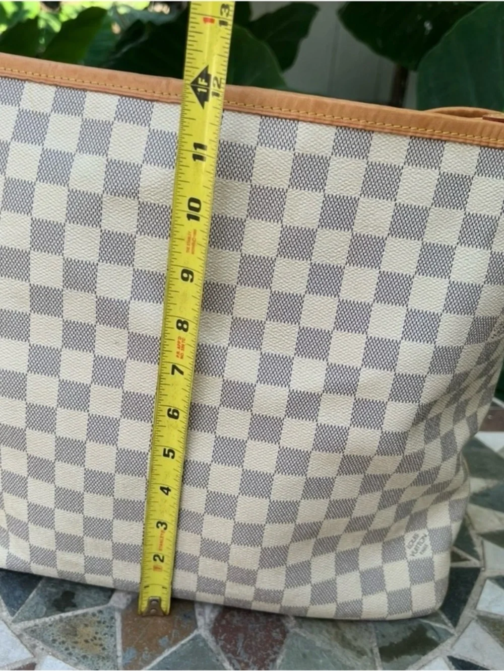 Louis Vuitton Delightful Damier Azul MM shoulder bag tote pink - Picture 10 of 11